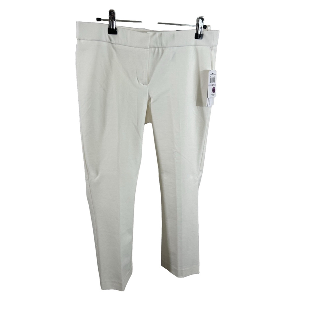 Amanda + Chelsea Women’s White Anke Length Cropped Pants, Size 6P